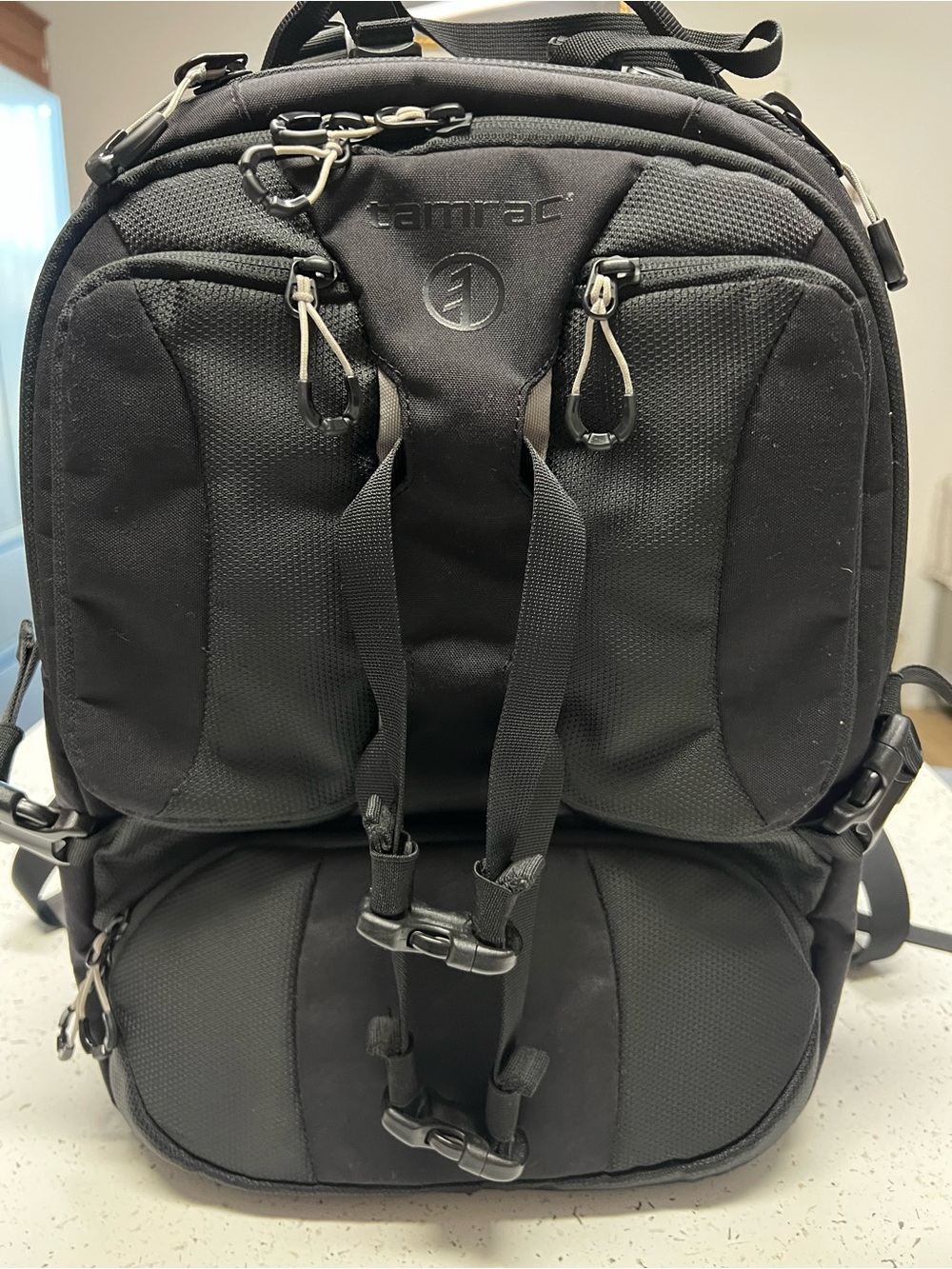 Tarmac photographers BlackCamera Backpack - Durable Travel Bag